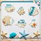 6 Pcs Wooden Fish Wall Decor Fish Wall Art Beach Theme Art Decorations Vintage Coastal Ornaments with Hook for Summer Pool Home Lake House Bathroom Garden Indoor Outdoor